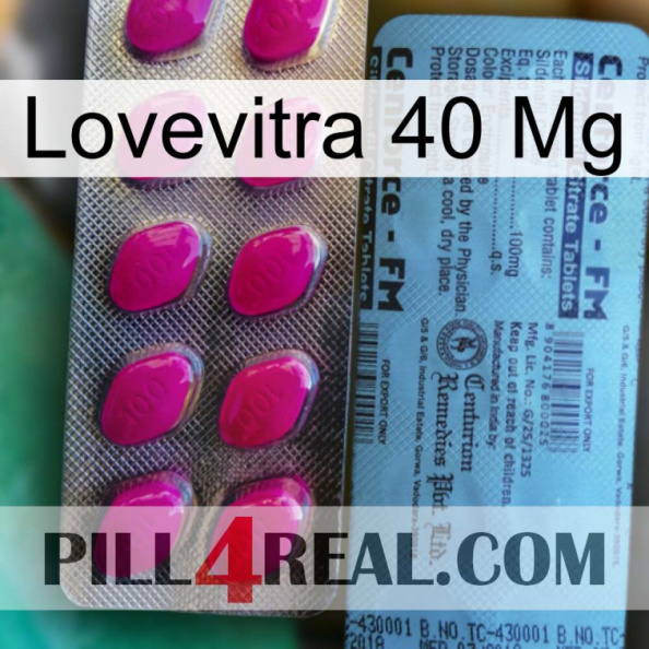 Lovevitra 40Mg 35